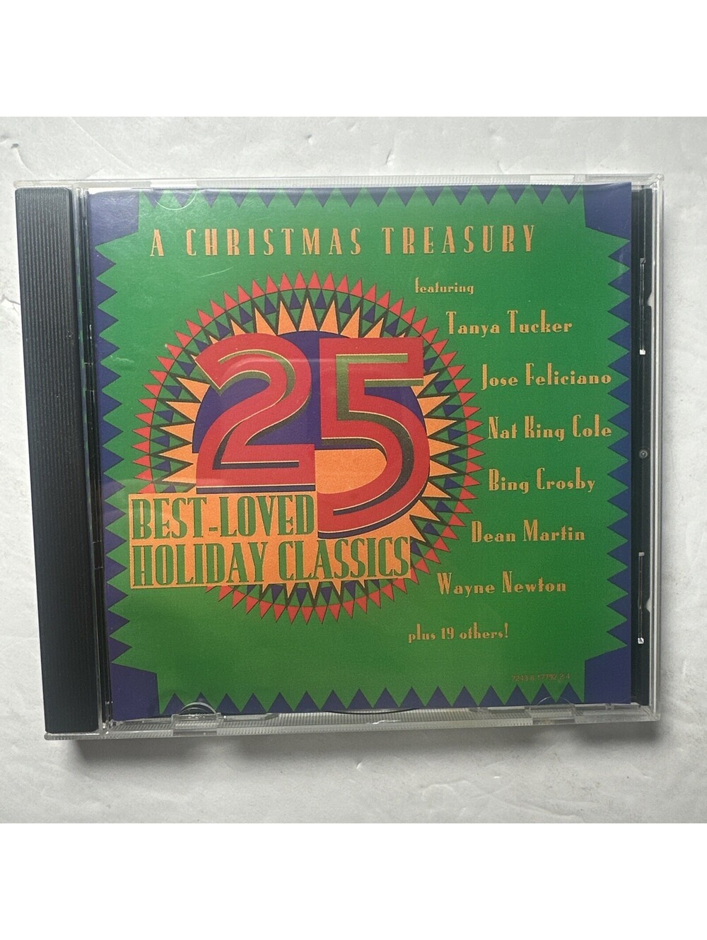 A Christmas Treasury 25 Best Loved Holiday Classics Music CD